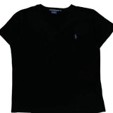 Ralph Lauren Sport T-Shirt - Large Black Cotton