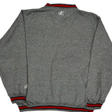 Kansas City Chiefs Logo Athletics Football Sweatshirt - Large Gray Polyester Blend