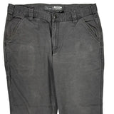 Carhartt Double Knee Carpenter Pants - 34W 29L Gray Cotton