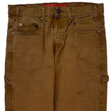 Dickies Carpenter Pants - 31W 28L Brown Cotton