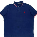 Polo By Ralph Lauren Polo Shirt - XL Blue Cotton