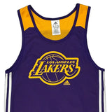 Los Angeles Lakers Adidas Nba Jersey - Small Purple Polyester