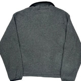 Timberland Fleece Jacket - Large Gray Polyester
