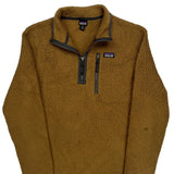 Patagonia 1/4 Zip - XL Brown Polyester