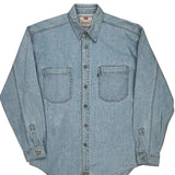 Levis Denim Shirt - Medium Light Wash Cotton