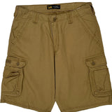 Lee Cargo Shorts - 34W 10L Khaki Cotton