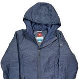 Omni-Heat Columbia Puffer - Medium Blue Polyester