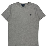 Age 10-12 Polo By Ralph Lauren T-Shirt - Medium Gray Cotton