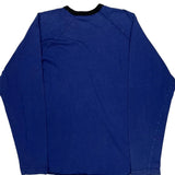 Sleepwear Polo By Ralph Lauren Long Sleeve T-Shirt - Small Blue Cotton