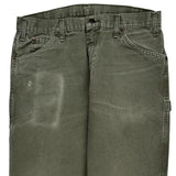 Dickies Carpenter Trousers - 31W 31L Grey Cotton