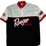 The Game Short Sleeve Shirt - Medium Black Polyester