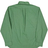 Ralph Lauren Checked Shirt - Large Green Cotton
