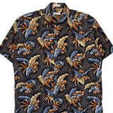 Pierre Cardin Floral Hawaiian Shirt - XL Multicoloured Cotton
