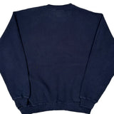 Russell Athletic Sweatshirt - Large Navy Cotton Blend