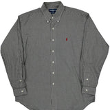 Blake Shirt Ralph Lauren Checked Shirt - Large Black & White Cotton