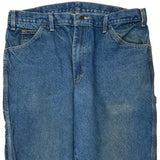 Dickies Carpenter Jeans - 36W 30L Blue Cotton