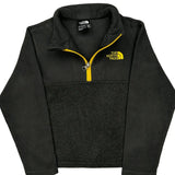 Age 5 The North Face 1/4 Zip - 2XS Yellow Polyester