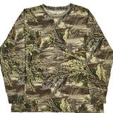 Paramount Outdoors Camo Long Sleeve T-Shirt - 2XL Khaki Cotton