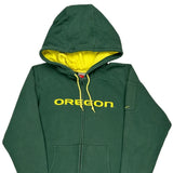 Oregon Nike Hoodie - Medium Green Cotton