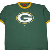 Green Bay Packers Reebok Nfl T-Shirt - 2XL Green Cotton