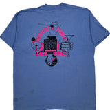 Western Public Radio Fruit Of The Loom Graphic T-Shirt - XL Blue Cotton Blend