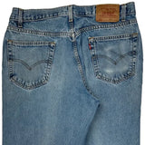 550 Levis Jeans - 36W 30L Blue Cotton