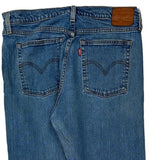 Levis Jeans - 32W US 8 Blue Cotton