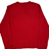 Polo By Ralph Lauren Long Sleeve T-Shirt - 2XL Red Cotton