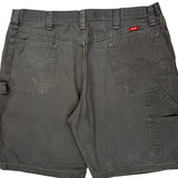 Wrangler Carpenter Shorts - 38W 10L Gray Cotton