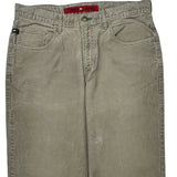 Tommy Jeans Pants - 34W 31L Gray Corduroy