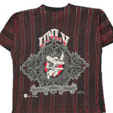 Unlv Rebels Tropics Single Stitch T-Shirt - XL Black Cotton