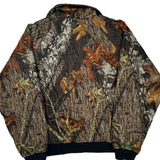 Mossy Oak Camo Bomber Jacket - Large Camo Polyester