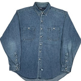 Polo By Ralph Lauren Denim Shirt - XL Blue Cotton