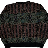 Jantzen Argyle Sweater - XL Multicoloured Wool Blend