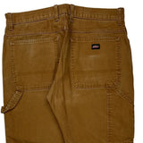 Dickies Carpenter Pants - 34W 29L Brown Cotton