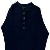Tommy Hilfiger Jumper - Large Navy Cotton