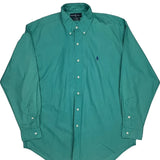 Blake Ralph Lauren Shirt - Large Green Cotton