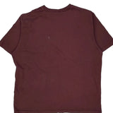 Carhartt T-Shirt - XL Burgundy Cotton