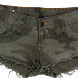 True Religion Denim Shorts - 32W US 4 Camo Cotton