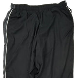 Reebok Track Pants - XL Black Polyester
