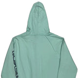 Quiksilver Spellout Hoodie - XL Green Cotton