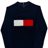 Tommy Hilfiger Sweater - XS Navy Cotton