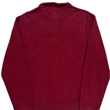 Polo By Ralph Lauren 1/4 Zip - Large Red Cotton