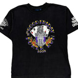 Good Friday Poker Run 2008 Winning Spirit Graphic T-Shirt - Large Black Cotton