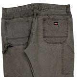 Dickies Carpenter Trousers - 38W 30L Grey Cotton