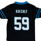 Age 18 Months Carolina Panthers Nfl Football Football Jersey - 2XS Black Polyester