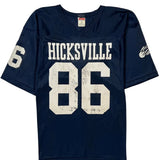 1986 Hicksville Jesco Football Football Jersey - Small Navy Nylon