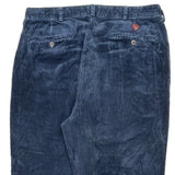 Polo Golf Pants - 34W 31L Blue Corduroy