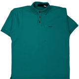 Patagonia Polo Shirt - Small Green Cotton