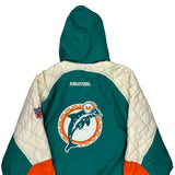 Miami Dolphins Starter Nfl Jacket - XL Green Polyester